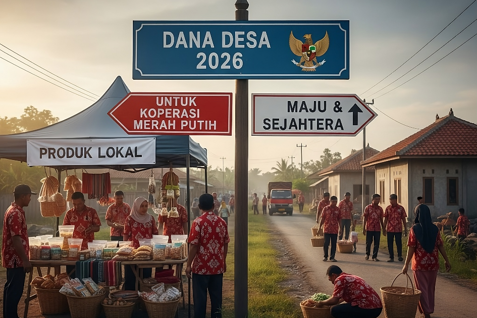 Dana Desa 2026 Resmi Dukung Koperasi Desa Merah Putih, Ini Skema dan Alokasinya